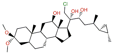 Aragusteroketal C